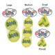 KONG AirDog Squeakair Tennisball