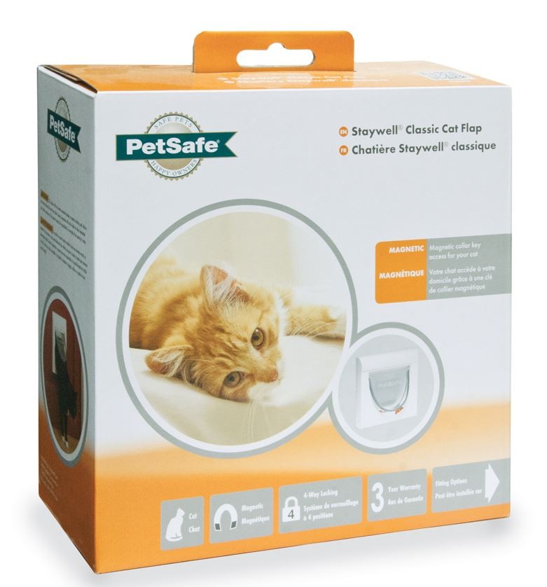 Staywell 932 Magnetic 4 way Katzenklappe