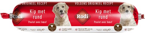 Rodi Wurst Huhn & Rind für den Hund