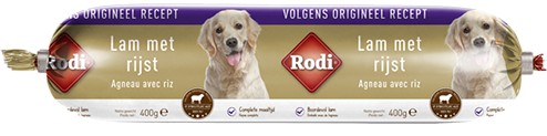 Rodi Worst Lamm & Reis für den Hund