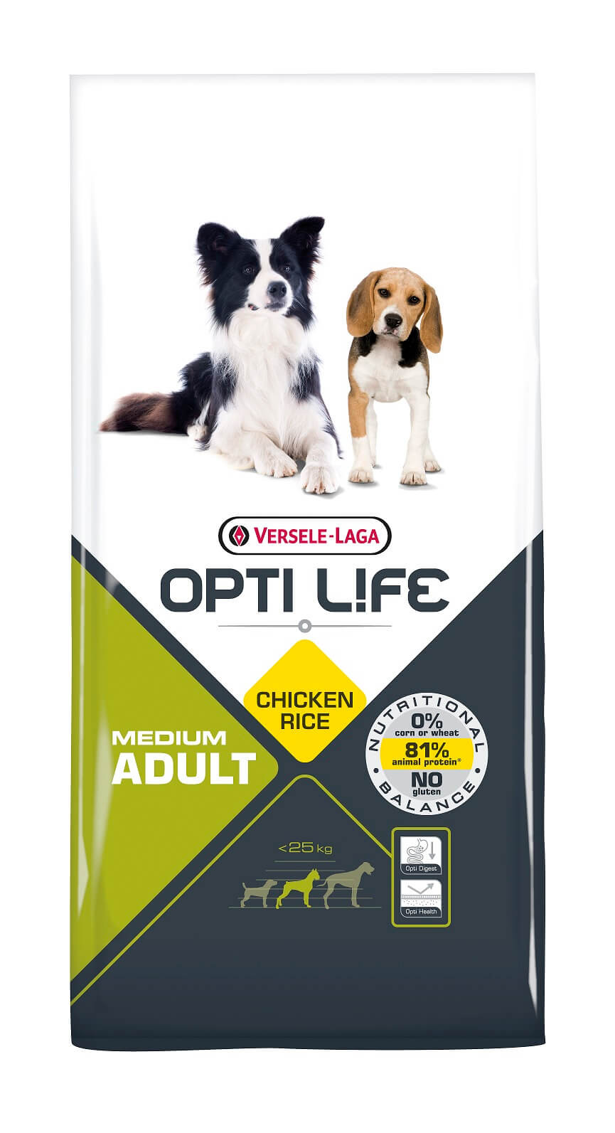 Opti Life Adult Medium Hundefutter