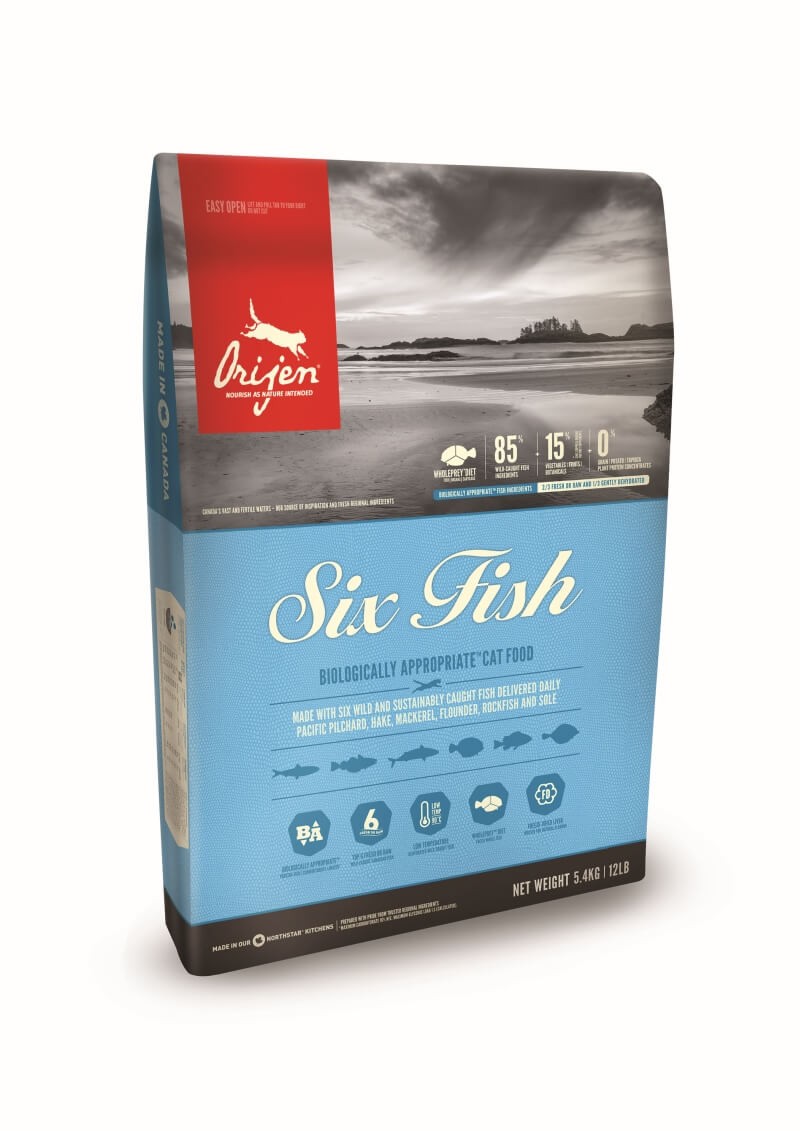 Orijen Six Fish Katzenfutter Gunstig Getreidefrei