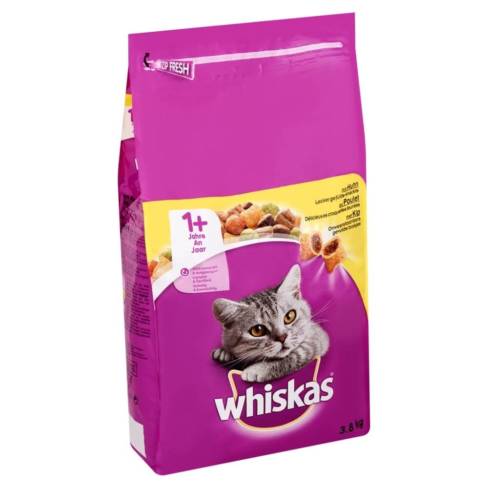 Whiskas Adult 1+ mit Huhn Katzenfutter