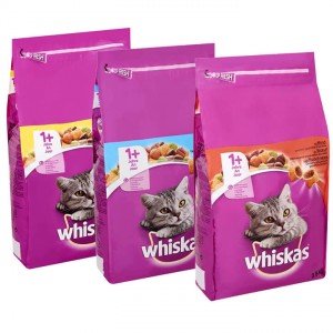 Whiskas Adult 1+ Kombipaket Katzenfutter