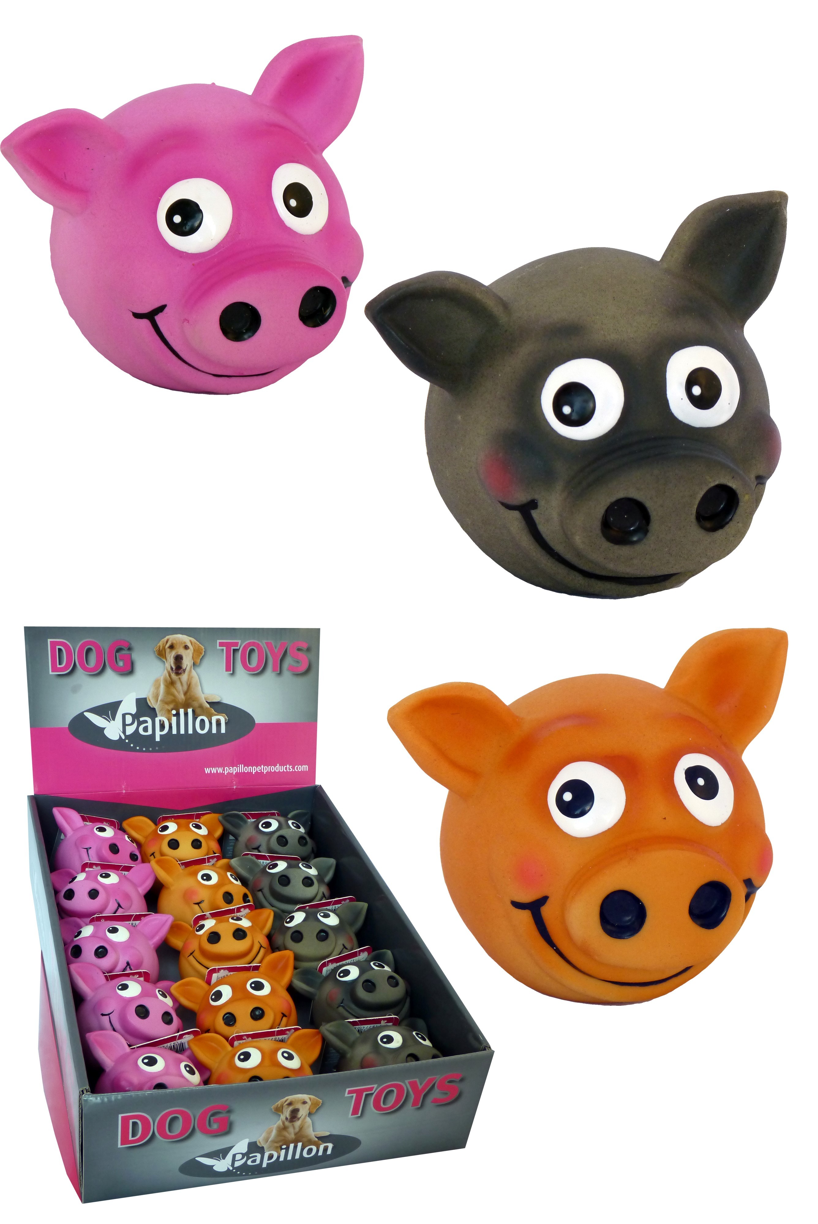 Latex Ball Schwein Hundespielzeug