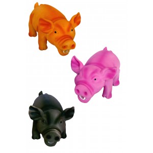 Latex Grunzendes Schwein Hundespielzeug