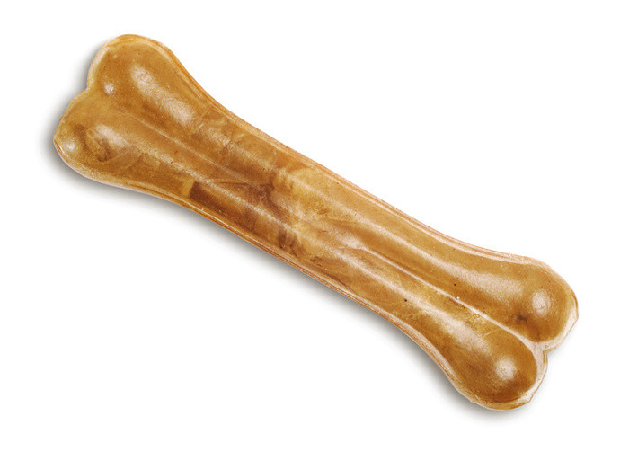 Büffelhautknochen Gepresst für den Hund (13 cm)