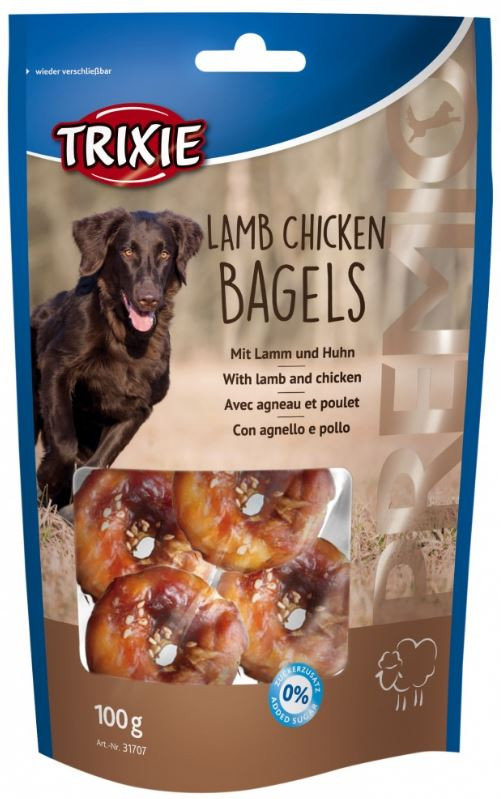 Premio Lamb Chicken Bagels Hundesnack