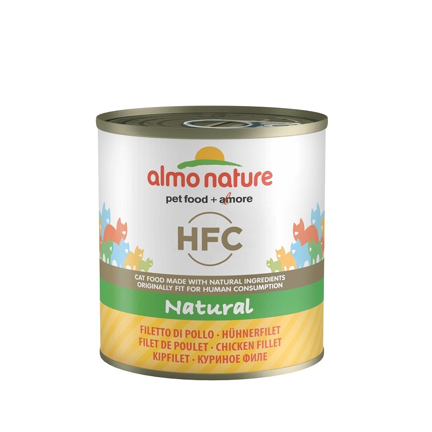 Almo Nature HFC Natural Hühnerfilet Katzen-Nassfutter (280 g)