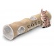 D&D Homecollection Cat Tunnel Cote d'Ivoire Jute für Katzen