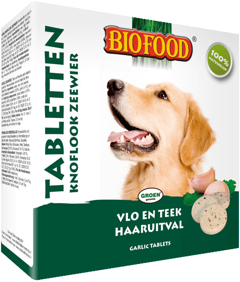Biofood Knoblauchtabletten - Algen Hundesnack