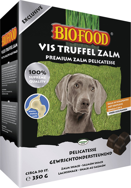 Biofood Fischtrüffel Lachs für den Hund