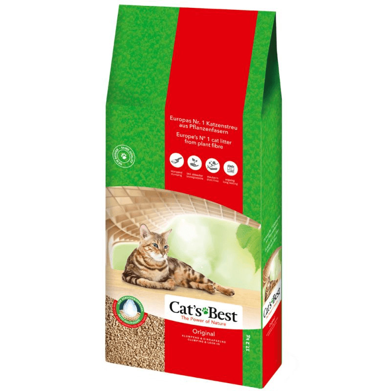 Cats Best Öko Plus Katzenstreu 17,2 kg