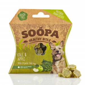 Soopa Bites Grünkohl & Apfel Hundesnacks Pro Stück