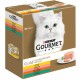 Gourmet Gold 8-Pack MousseHuhn/Lachs/Nieren/Kaninchen Katzenfutter