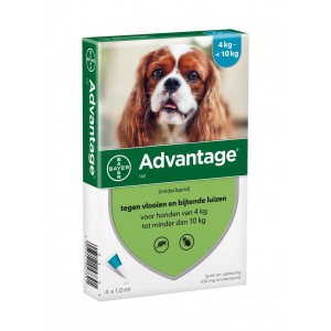 Advantage Nr. 100 Flohmittel (4 bis 10 kg) Hund