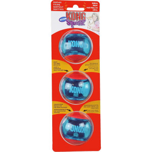 Kong Squeez Action hondenspeeltje medium - 3 stuks