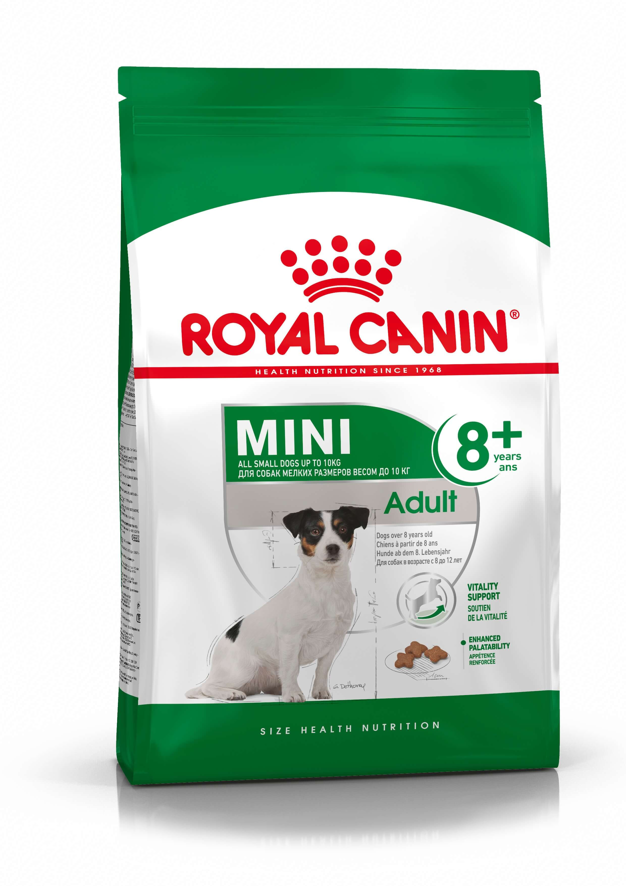 Royal Canin Mini Adult 8+ Hundefutter