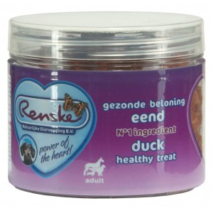 Renske Gesunde Belohnung Ente Hundesnack 100 g