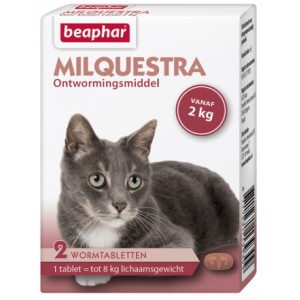 Beaphar Milquestra Ontwormingsmiddel kat