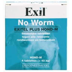 Exil No Worm Hond M. voor de hond