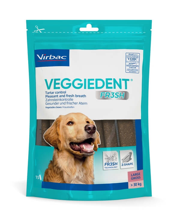 Virbac VeggieDent Large hondensnack vanaf 30 kg