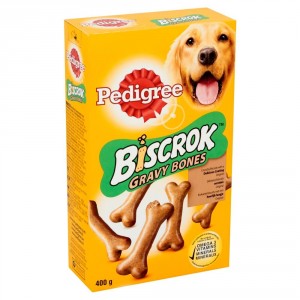 Pedigree Biscrok Gravy Bones für Hunde 3 x 400 g