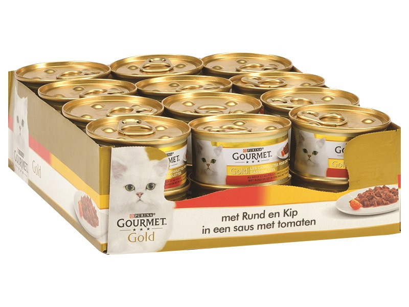 Gourmet Gold Les Cassolettes Duo aus Fleisch in Tomatensoße