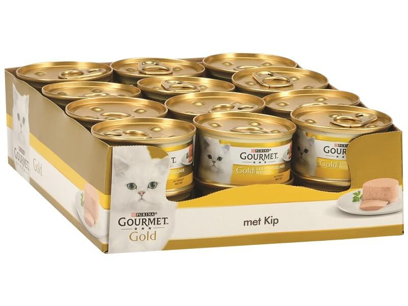 Gourmet Gold Mousse Huhn Katzenfutter