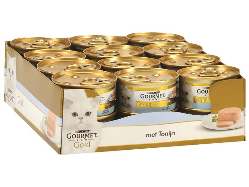 Gourmet Gold Mousse Thunfisch Katzenfutter