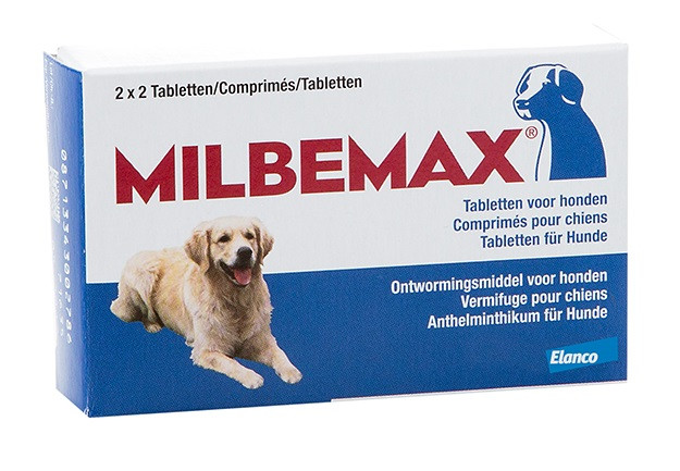 Milbemax Entwurmungstabletten für Hunde ab 5 kg