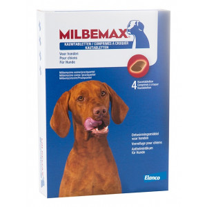 Milbemax Kautabletten für große Hunde