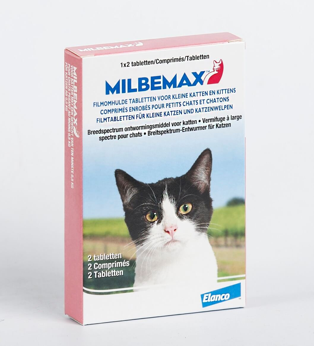 Milbemax Entwurmungstabletten für kleine Katzen und Kätzchen - Brekz.de