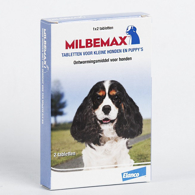 Milbemax Entwurmungstabletten für kleine Hunde und Welpen