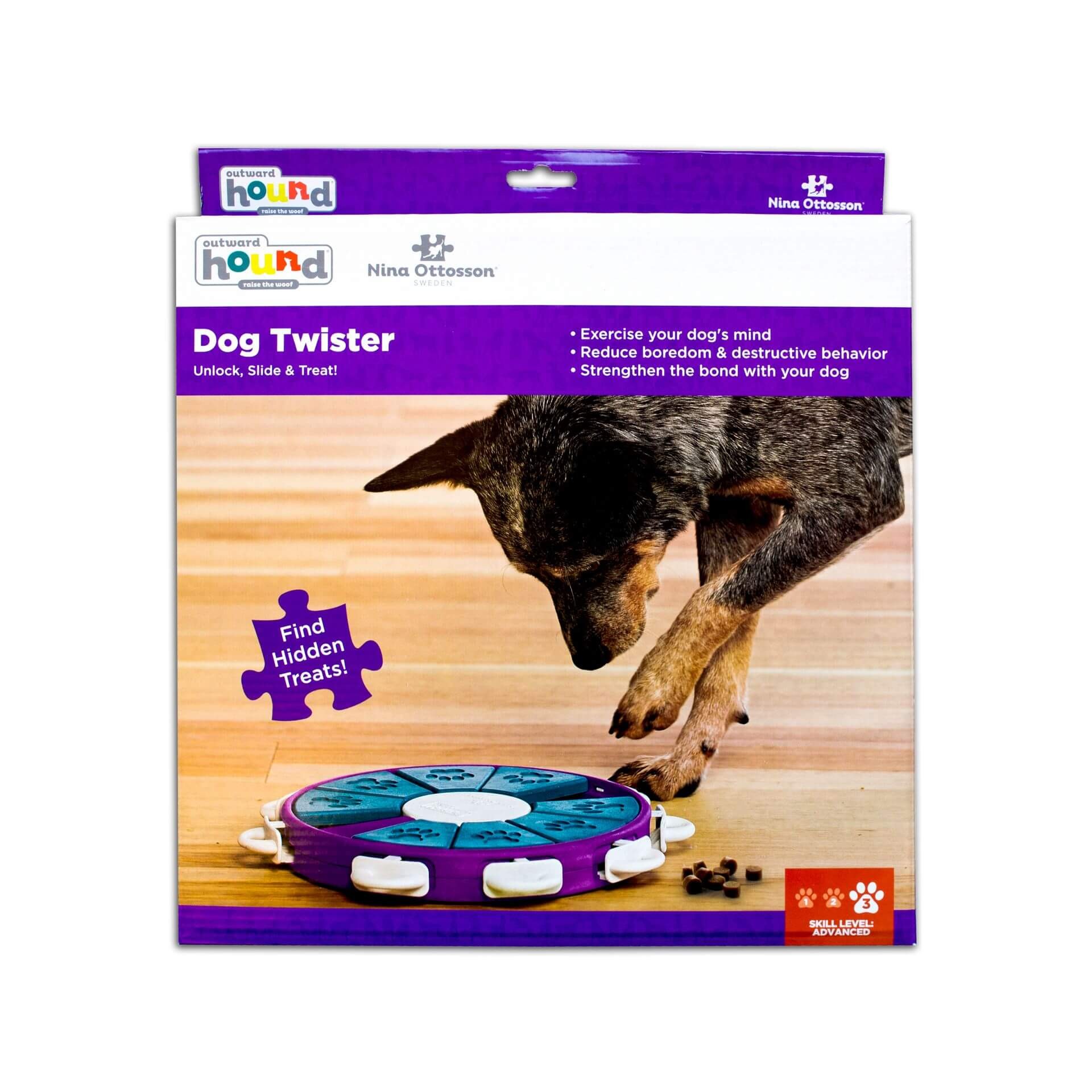 Nina Ottosson Dog Twister Purple