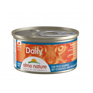 Almo Nature Daily Mousse mit Ozeanfisch 85 Gramm