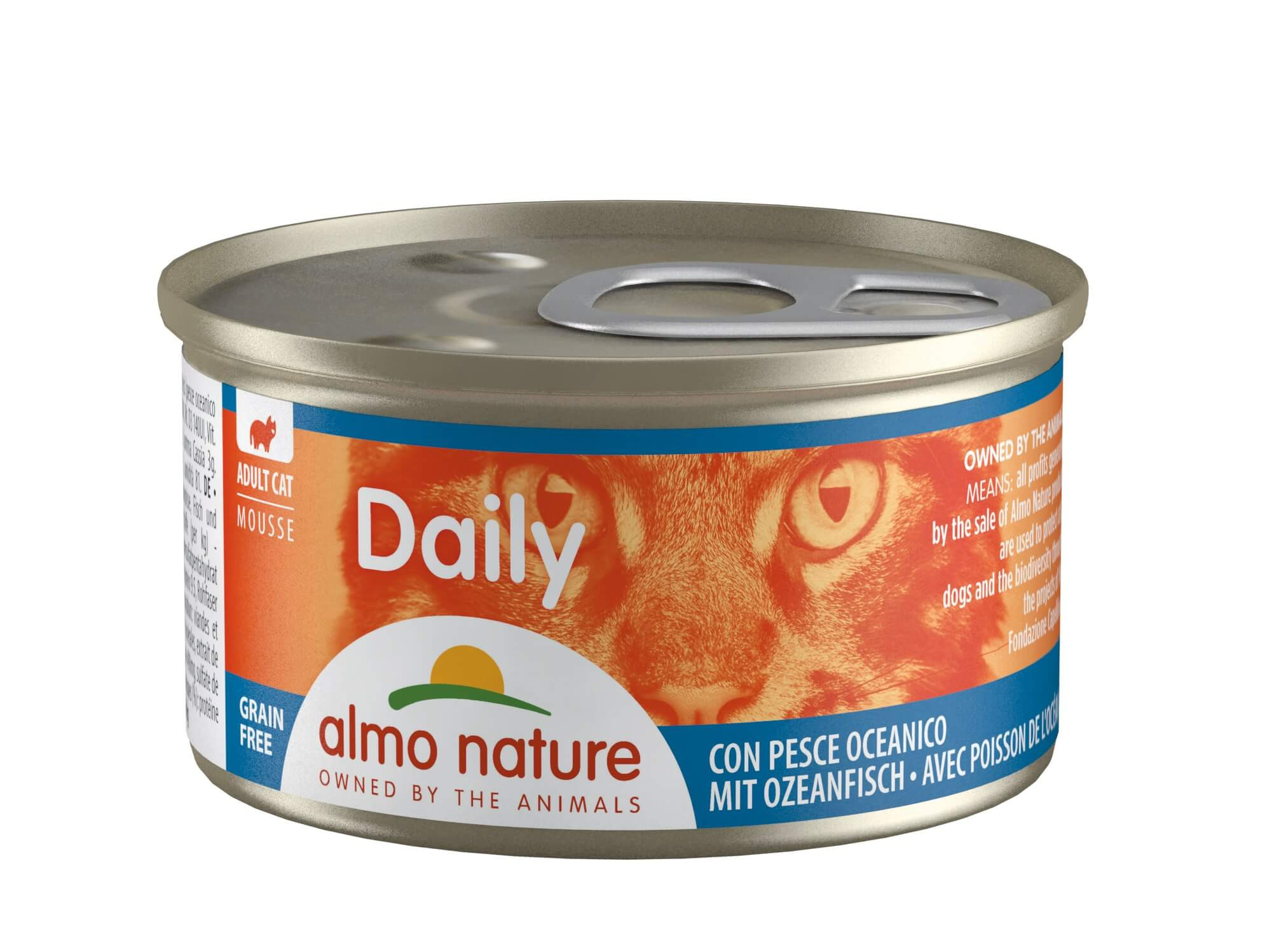 Almo Nature Daily Mousse mit Ozeanfisch 85 Gramm