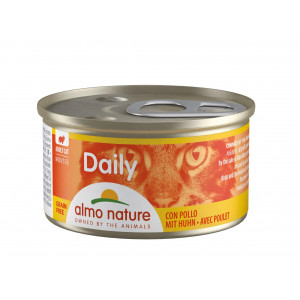 Almo Nature Daily Mousse mit Huhn 85 Gramm