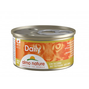 Almo Nature Daily Mousse mit  Truthahn  85 Gramm