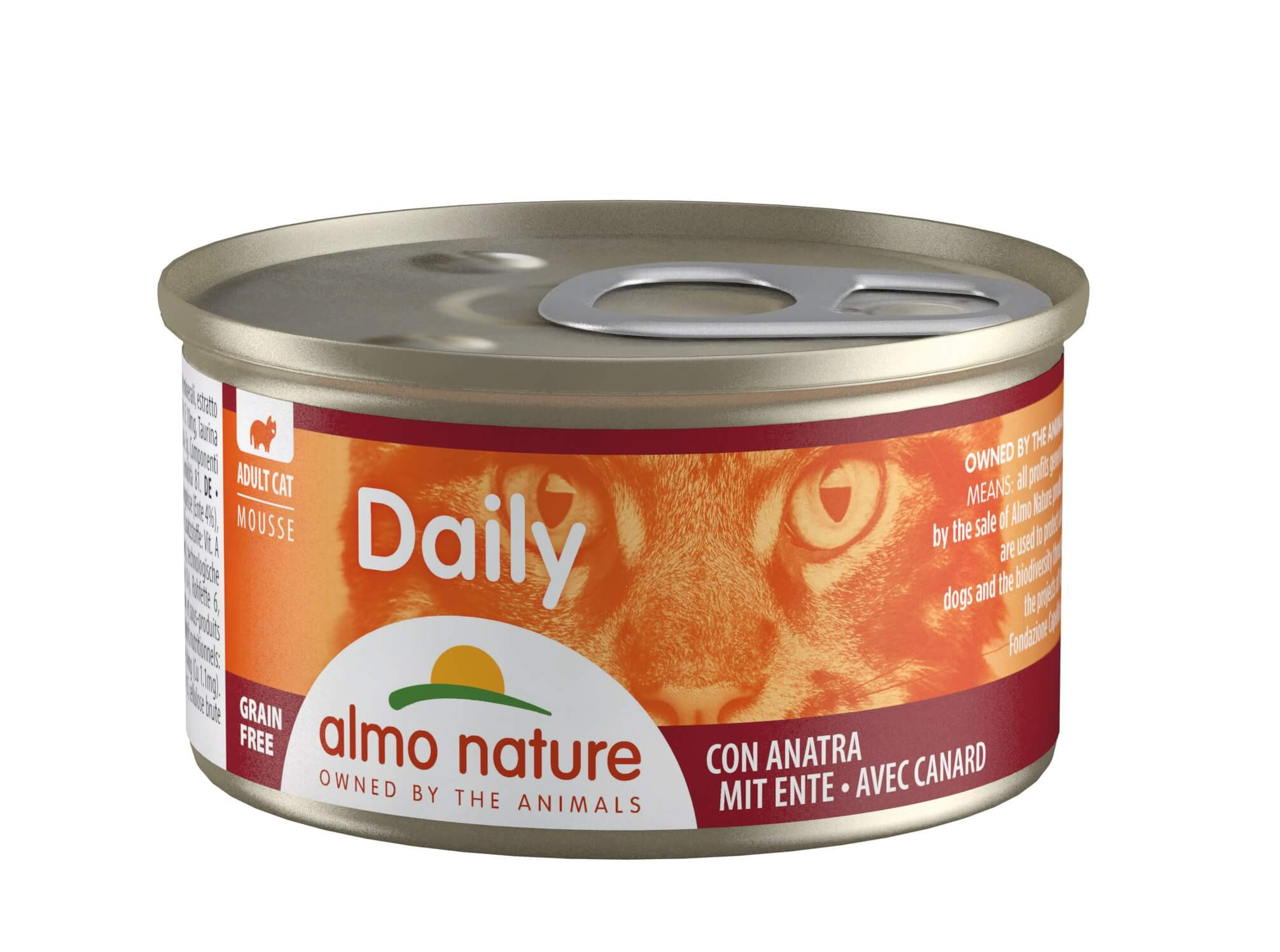 Almo Nature Daily Mousse mit Ente