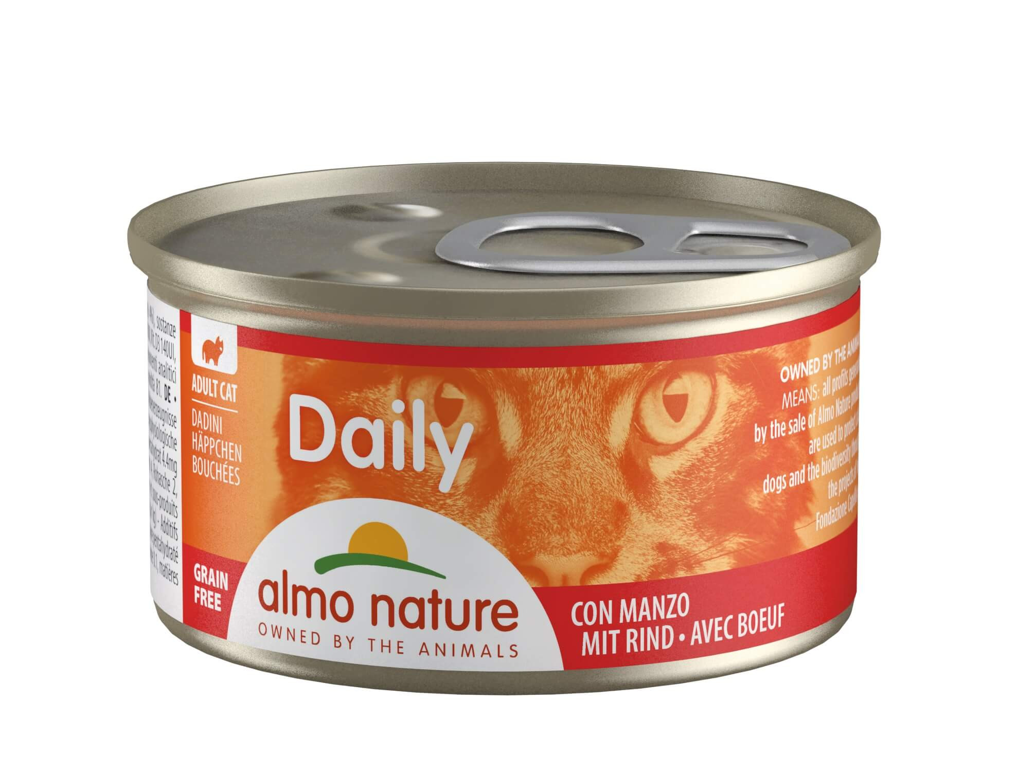 Almo Nature Daily Happen mit Rind 85 Gramm