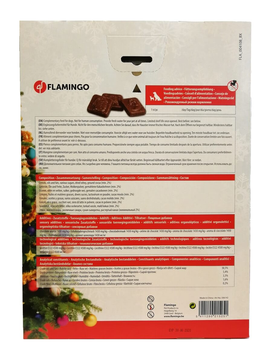 Adventskalender Schoko Hund