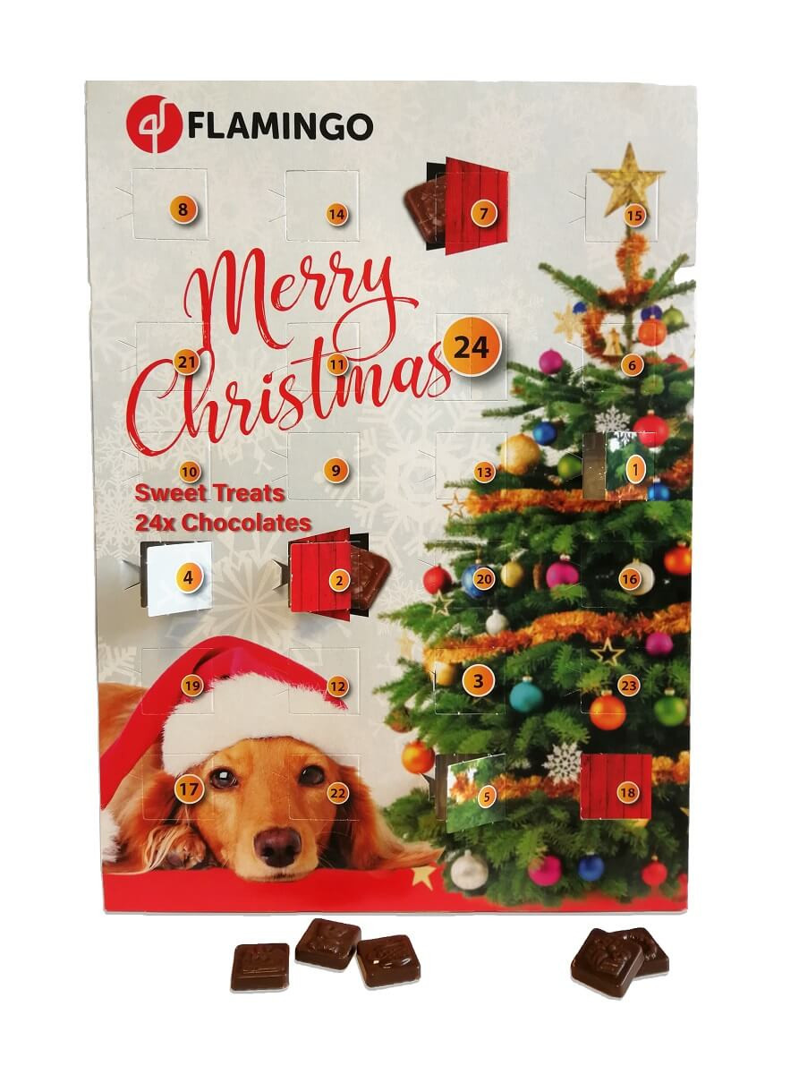 Adventskalender Schoko Hund