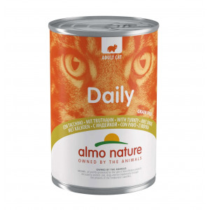Almo Nature Daily mit Truthahn Katzen-Nassfutter (400 g)
