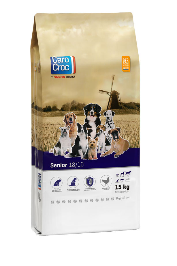 CaroCroc 18/10 Senior Hundefutter