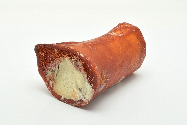 Geräucherte Knochen Kalziumpastete für den Hund