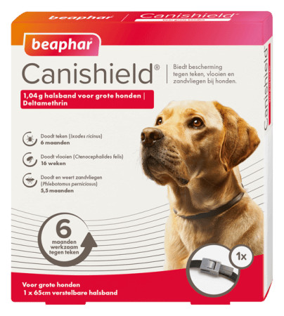 Beaphar Canishield Halsband Hond Groot