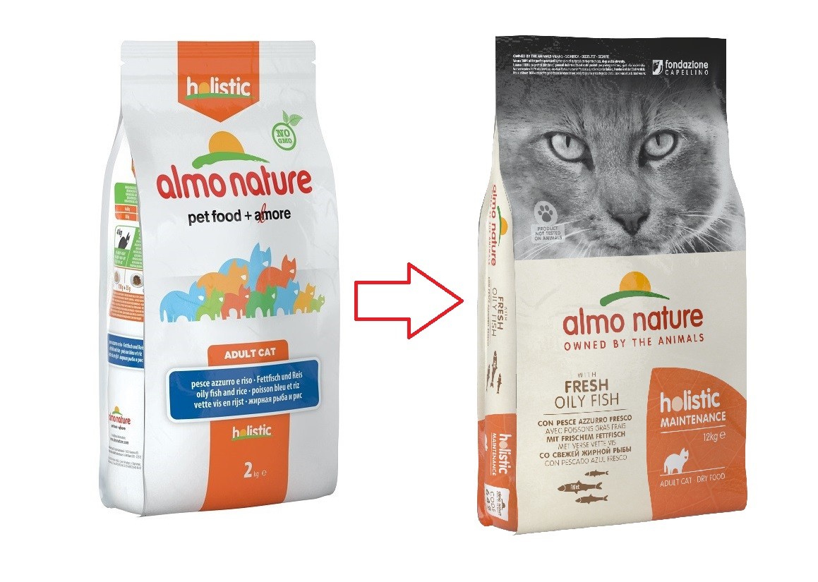 Almo Nature Holistic Maintenance Adult Fettfisch Katzenfutter