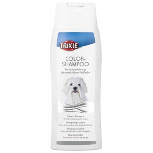 Colour Shampoo voor witte- of zwarte vacht voor de hond