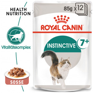 Royal Canin Instinctive 7+ Katzenfutter in Soße 12x